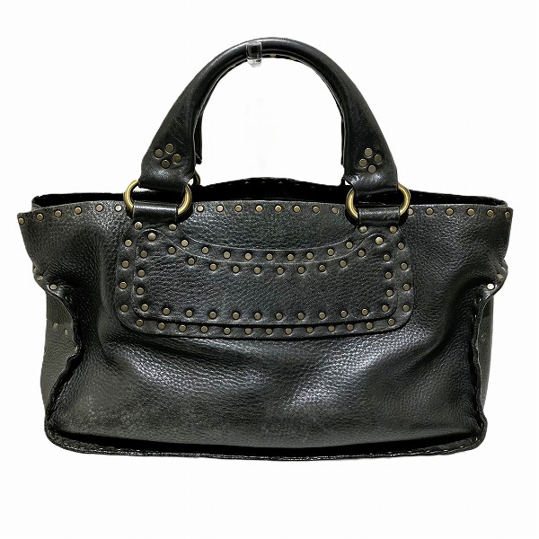 セリーヌ CELINE ブギーバッグ CE00 23 ブラック スタッズ バッグ 