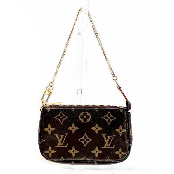 ルイヴィトン Louis Vuitton モノグラム ミニ ポシェット アクセソワール M58009 バッグ ハンドバッグ レディース【中古】