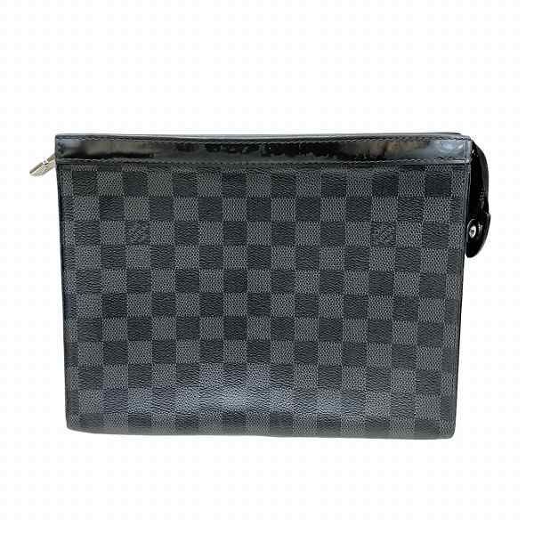 ルイヴィトン Louis Vuitton ダミエグラフィット ポシェット ヴォワヤージュ MM N41696 バッグ クラッチバッグ セカンドバッグ メンズ【