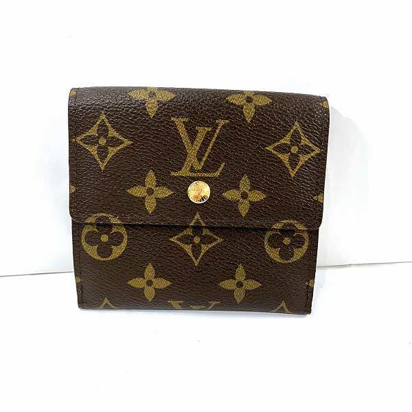 ルイヴィトン Louis Vuitton モノグラム ポルトモネ ビエ カルトクレディ M61652 2つ折り財布 ユニセックス【中古】