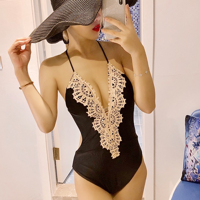 水着 ワンピース レース 体型カバー レディース 大きいサイズ セクシー 黒 刺繍 背中見せ 海 リゾート 夏の通販はau Pay マーケット Love Ride おしゃれセレクトショップ