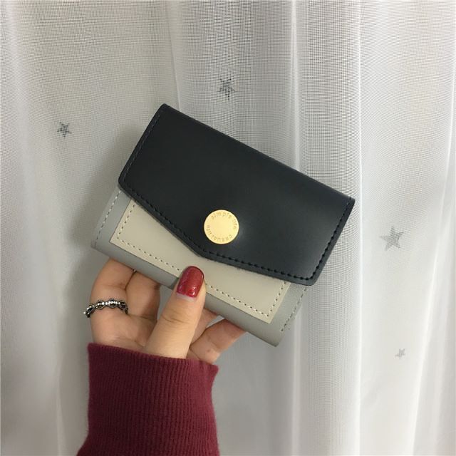 三つ折り財布 レディース ミニ財布 レディース 三つ折り ミニウォレット レディース コンパクト バイカラー パスケースの通販はau Pay マーケット Love Ride おしゃれセレクトショップ