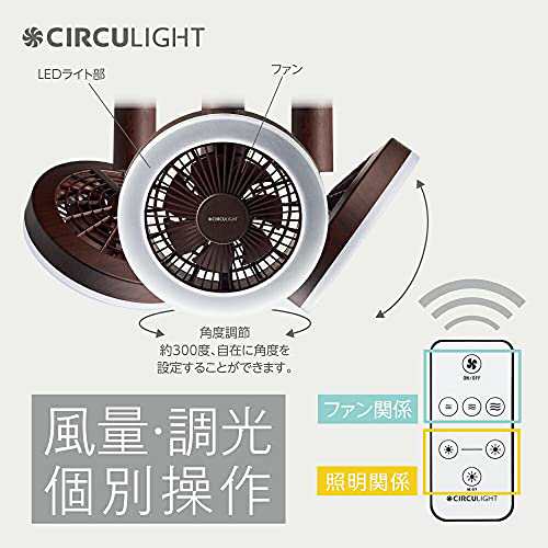 DSLS61NDW サーキュライト 昼白色・木目調 E26ソケット リモコン付の