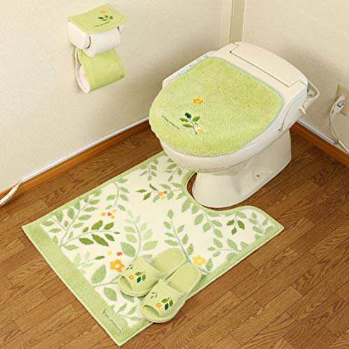 北欧 トイレマット セット ロング 75cm×62cm ４点セット （ロング ...