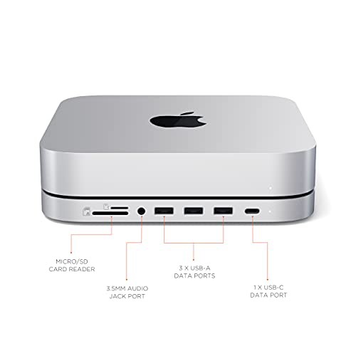 Satechi USB-C スタンドハブ M.2 SATA SSDスロット (2020 M1 Mac Mini