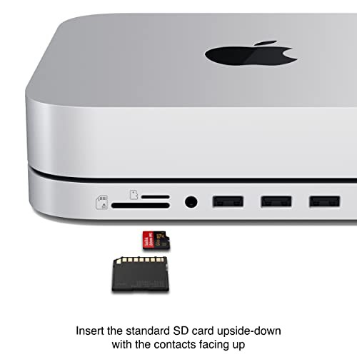 Satechi USB-C スタンドハブ M.2 SATA SSDスロット (2020 M1 Mac Mini