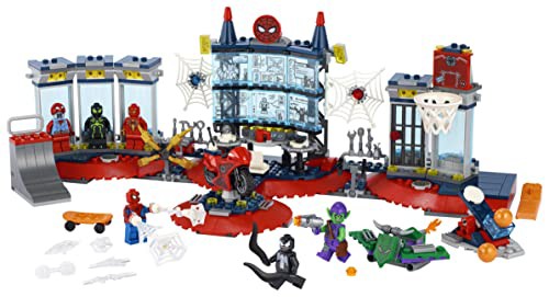 レゴ(LEGO) スーパー・ヒーローズ スパイダーマンのかくれ家への攻撃