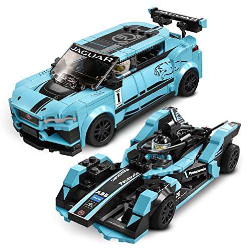 レゴ(LEGO) スピードチャンピオン フォーミュラE・パナソニック・ジャガーレーシング GEN2 & ジャガー I-PACE eTROPHY  76898