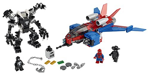 レゴ(LEGO) スーパー・ヒーローズ スパイダージェットとヴェノム