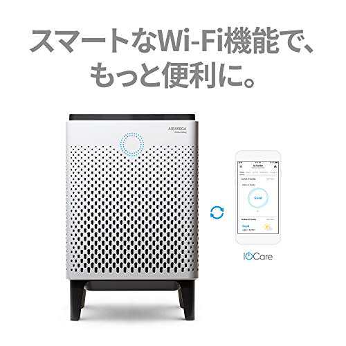 COWAY 空気清浄機 AIRMEGA 400S エアメガ ホワイト 48畳 [Amazon Alexa