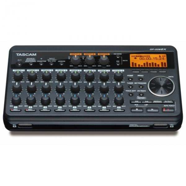 TASCAM（タスカム）DP-008EX マルチトラックレコーダー DIGITAL POCKETSTUDIO 8トラック SD/SDHC MTR 高音質 音楽制作 ギター ボーカル 