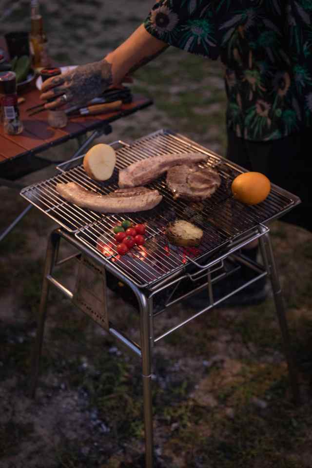 キャンピングムーン（CAMPING MOON）焚き火台 バーベキュー 兼用