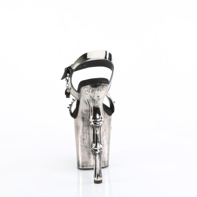 Pleaser(プリーザー) RAPTURE-812-LT LEDライト付き スカル