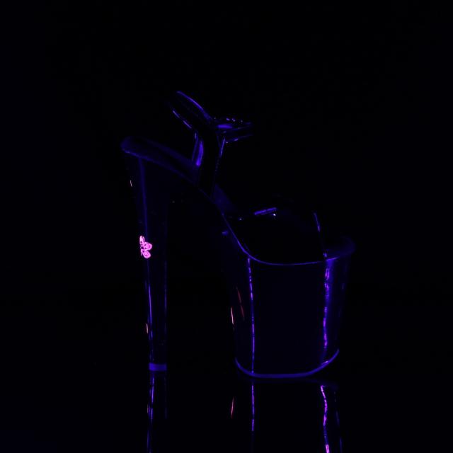 Pleaser(プリーザー) XTREME-809HB UVライト蛍光 ハイビスカス柄