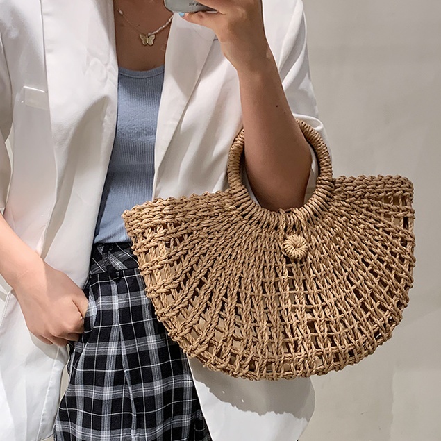 ショルダーバッグ レディース 大容量 ハンドバッグ ストローバッグ エレガント 上品 大人女子 こなれ感 クール モダン モード系 セクシー フォーマル 大人可愛い キレイめ 女性らしい ベージュ カーキバリエーション デート お出かけ 女子会 パーティー OLの通販は 4,826円