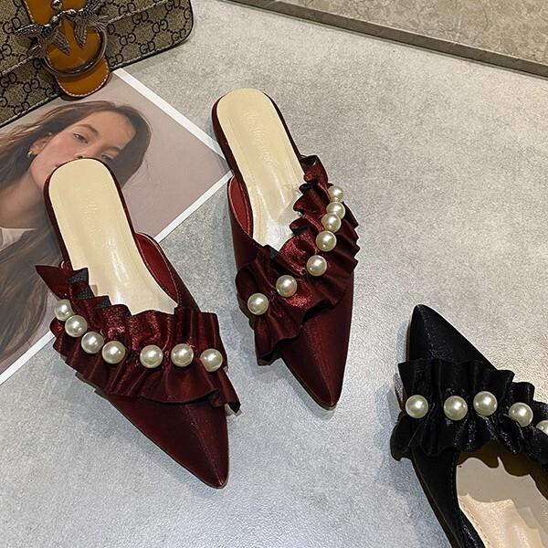 サンダル レディース ミュール 太ヒール 歩きやすい 疲れない 10代 20代 30代 40代 オフィス ビジネス OL オンオフ 高品質 柔らかい 小さいサイズ 美脚 ヒール 安定感 かわいい サイズ 小さい 春 夏 デート お出かけ 旅行 デイリー使い 大人カジュアル きれいめ フラットの通販は