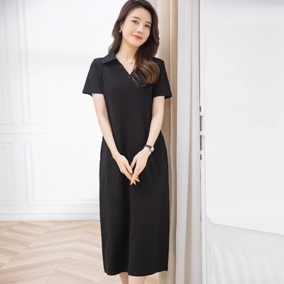 Chloé 半袖 膝丈ワンピース T 36 Chloé 半袖 膝丈ワンピース T 36（ワンピース 膝下丈 半袖[品番