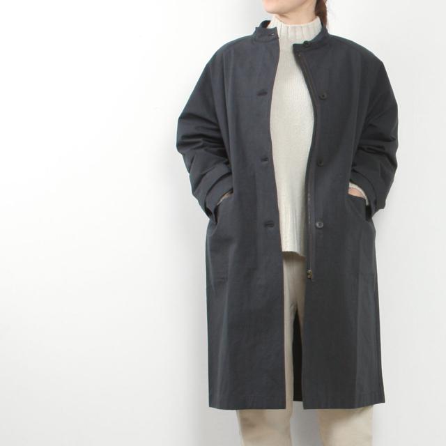 evam eva エヴァムエヴァ cotton henp raglan coat E261T035