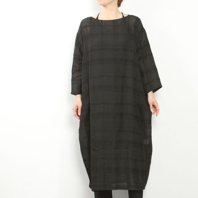 evam eva エヴァムエヴァ linen ramie one-piese E261T225