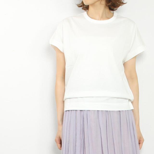 assiette アシェット 72/2超長綿天竺 半袖Tシャツ A29-35225-62