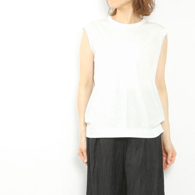 assiette アシェット 72/2超長綿天竺 ノースリーブ A29-35325-62 7,273円