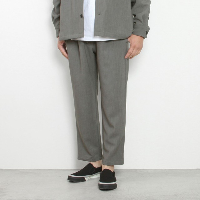 LAMOND ラモンド １TUCK TAPERED PANTS LM-P-097