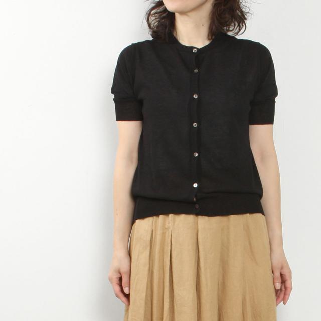 (OUTLET)Vent douest ヴァンドウェスト ICE　COTTON　半袖クルーネックカーディガン VE14436の通販は 8,972円