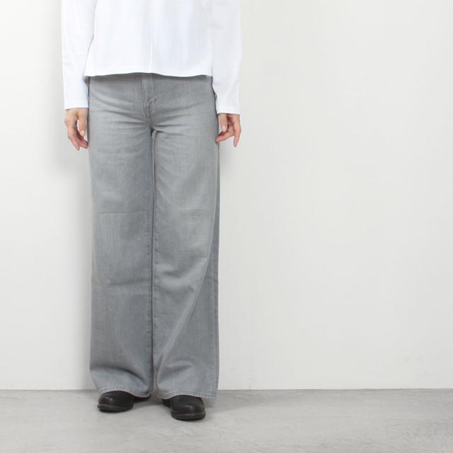 caqu サキュウ friendship denim ハイライズバギー新色グレーUSED 24049