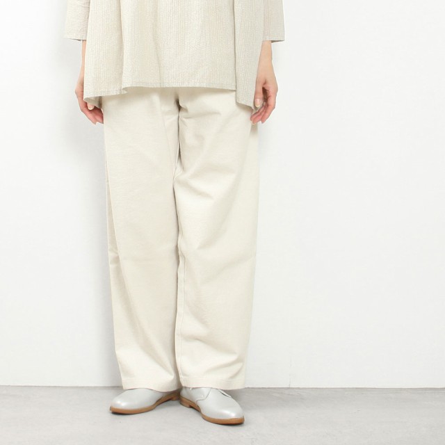 evam eva エヴァムエヴァ wide pants E243T007