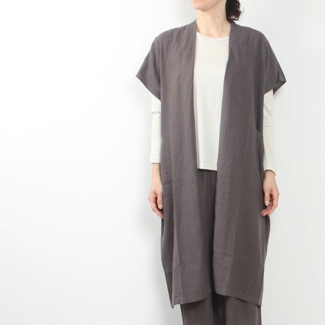 エヴァムエヴァ コットンリネン ロングベスト 2023✨ evam eva リネン