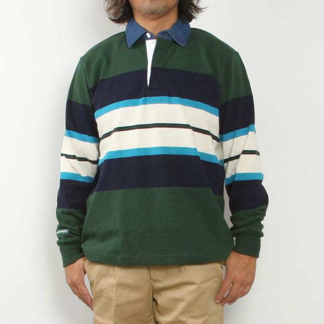 BARBARIAN バーバリアン JBSS L/S denim coller JBSS