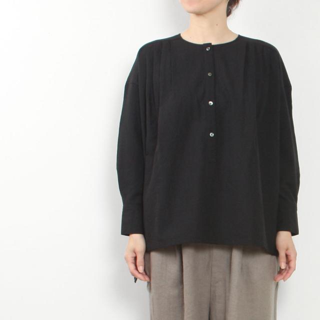 evam eva エヴァムエヴァ wool shirt E243T141の通販は