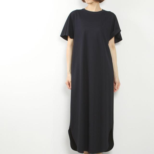 (OUTLET)assiette アシェット レーヨンジャージー ロングワンピース A29-32681-52