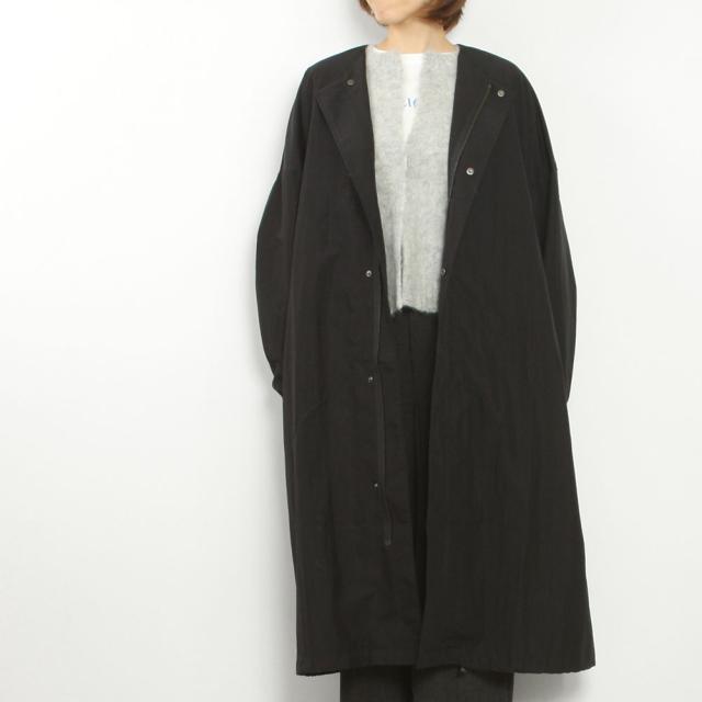 Honnete オネット TACKED SLEEVE OVER FIT COAT CO23