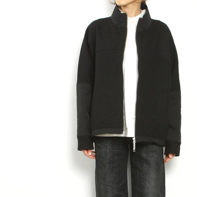 assiette アシェット ウールリングソフト圧縮 ブルゾン A29-36301-54