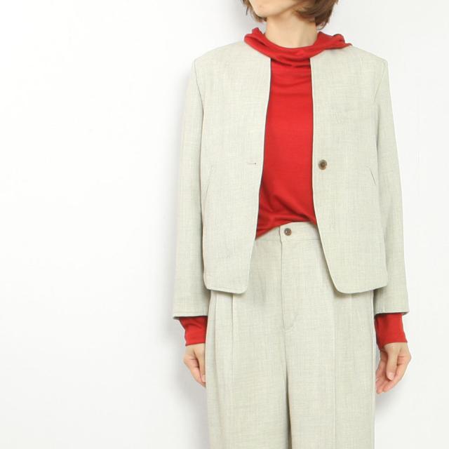 NOMBRE IMPAIR ノンブルアンペール メランジカルゼ ショートジャケット 02-202-5