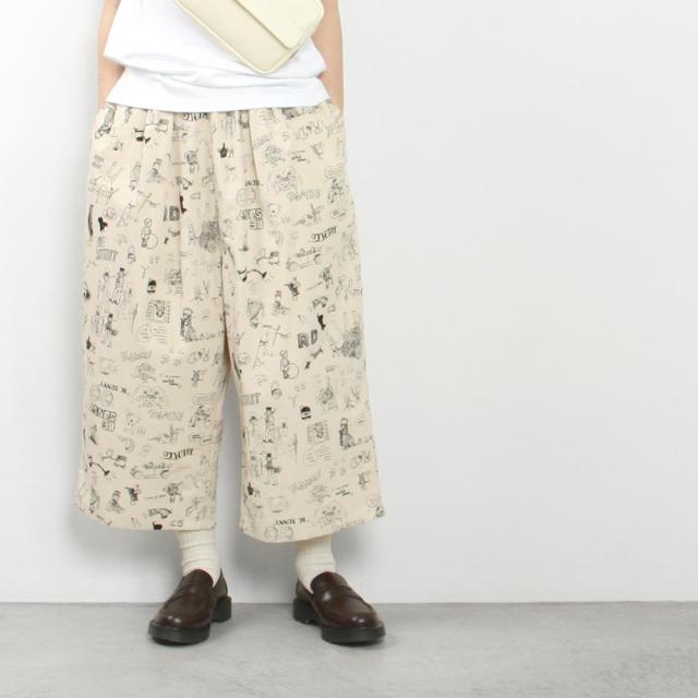 R&amp;D.M.Co- アールアンドディーエムコー GRAFFITI GUM PANTS NO.7946