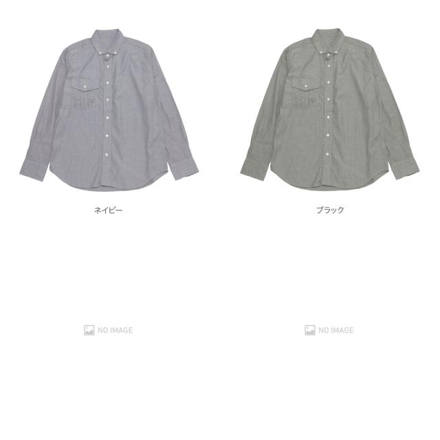 Direction ディレクション MICRO HOUNDTOOTH B.D SHIRT/千鳥格子ボタンダウンシャツ_1