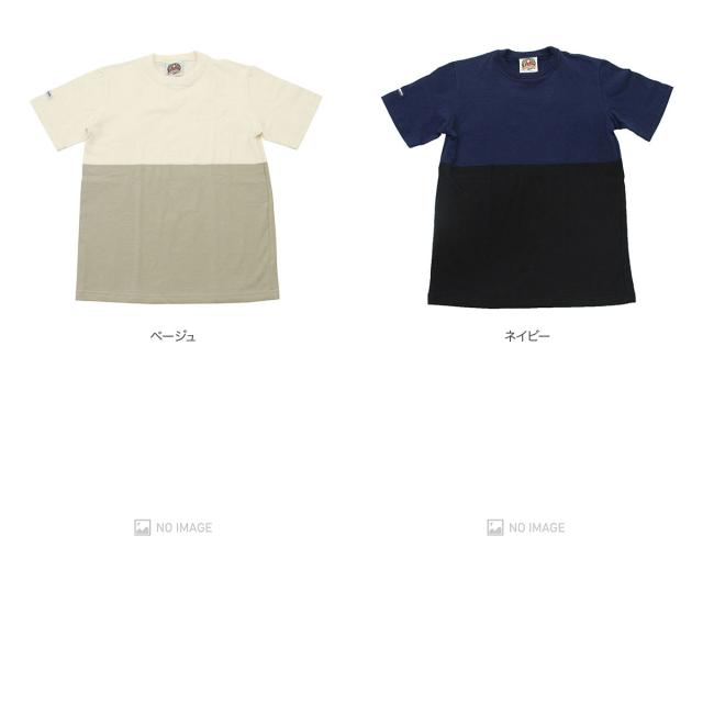 BARBARIAN バーバリアン SHORT SLEEVE BY COLOR GCNBNC/バイカラーＴシャツ/ライトウエイトジャージー_1