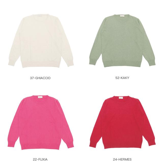 Cashmere Silk Company カシミヤシルクカンパニー カシミヤクルーネックニット_1