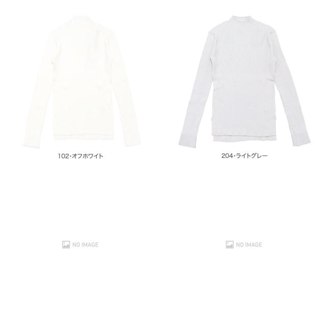 GRANDMA MAMA DAUGHTER グランマママドーター 10分袖コットンリブニット GN2613701_1