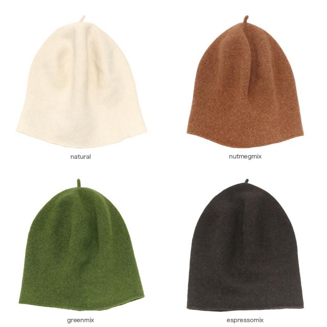 Kopka コプカ woollen rollup beret 4KP01