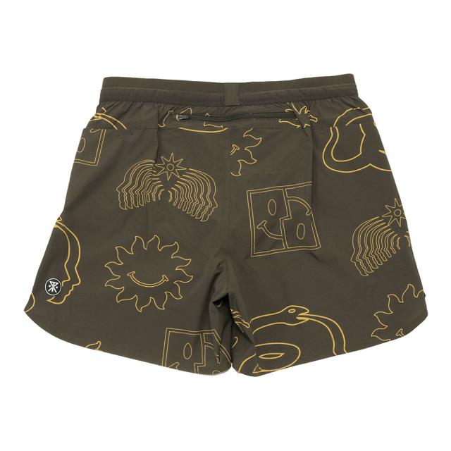 ランアモック RUN AMOK ランニングショーツ パンツ SERRANO 7 ROARK