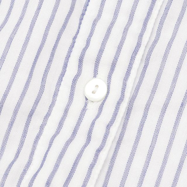 ao アオ レギュラーカラーシャツワンピース(オーガニックふんわり二重ガーゼ) 00612の通販は ao アオ レギュラーカラーシャツワンピース(オーガニックふんわり二重ガーゼ) 00612の通販は