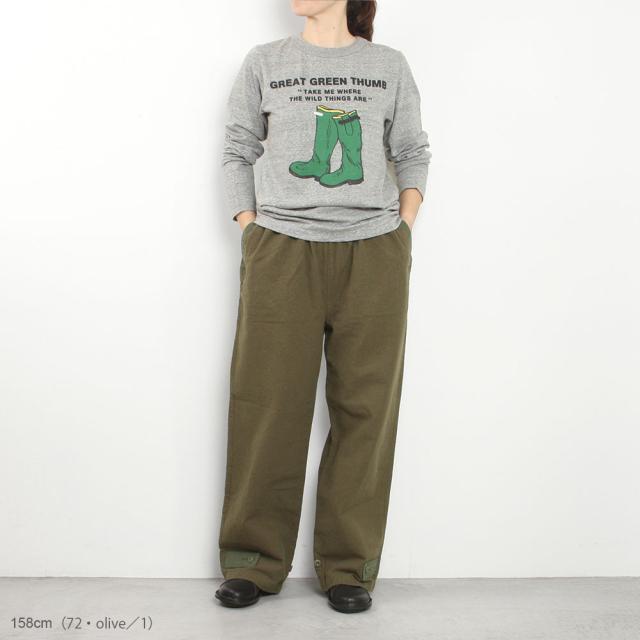 caqu サキュウ コットンリネンライナーパンツ 14010_13