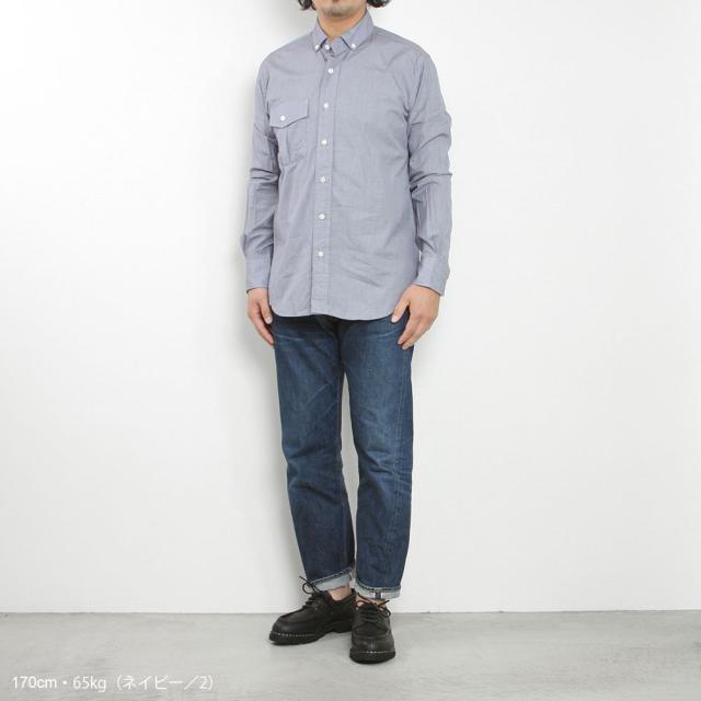 Direction ディレクション MICRO HOUNDTOOTH B.D SHIRT/千鳥格子ボタンダウンシャツ_2