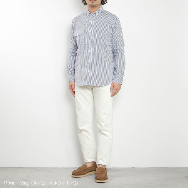 Direction ディレクション LONDON STRIPE B.D SHIRTS Bload cloth　3402014/ロンドンストライプシャツ_2