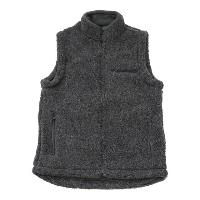 COLDBREAKER 100%ウール ダウンベスト XXS グレー COLD BREAKER コールドブレーカー VEST SPORT/ウールベストの