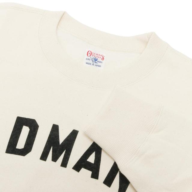 OLDMANS TAILOR オールドマンズ テーラー OMT FLOCKY PRINT CREW SWEAT(kimou) NO.1173 OLDMANS TAILOR オールドマンズ テーラー OMT FLOCKY PRINT CREW SWEAT