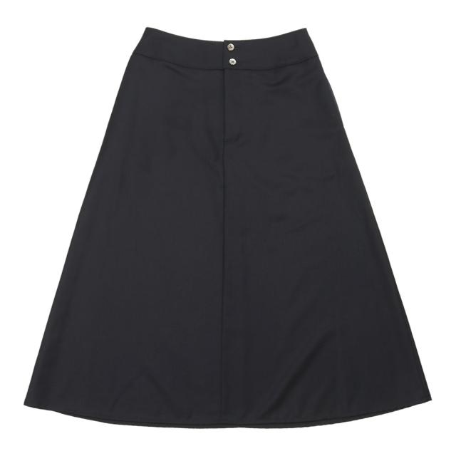 (OUTLET)Vent douest ヴァンドウェスト ポリエステルレーヨンクリアツイルスカート VE37407_3